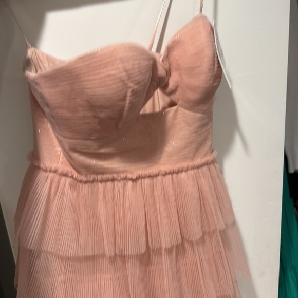 Aqua Pink Ruffled Tiered - Picture 6 of 6